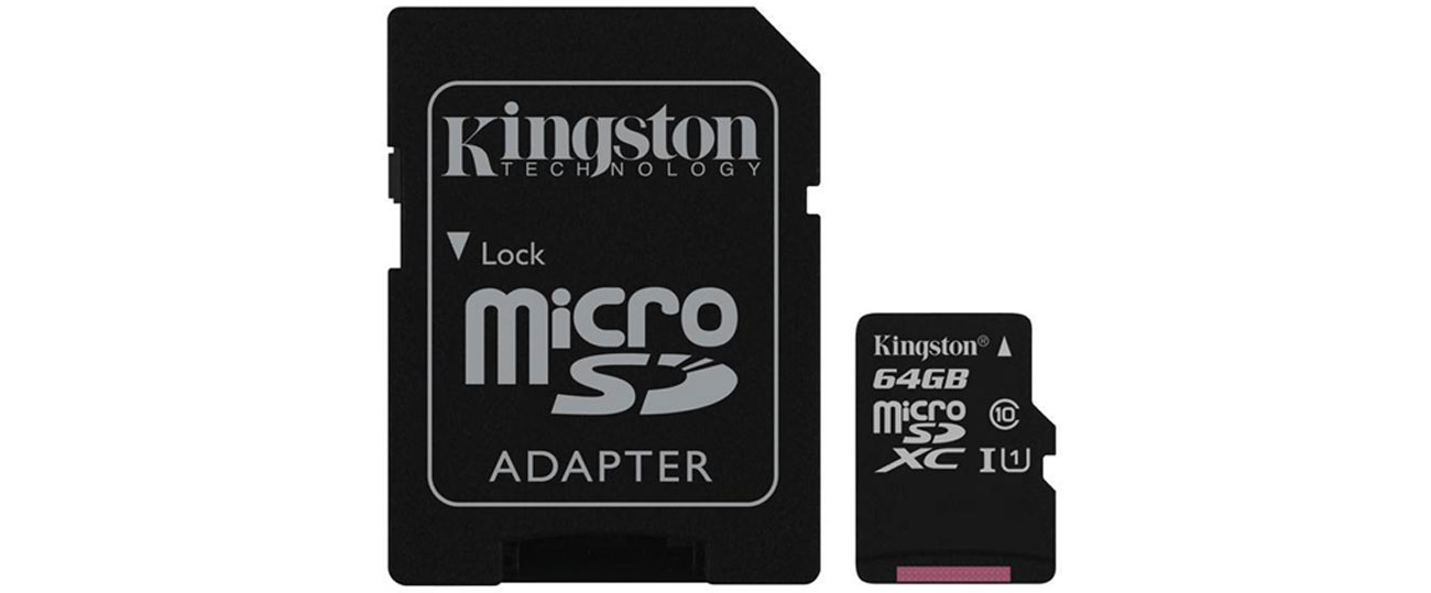 Kingston 64GB microSDXC mała wydajna trudne warunki