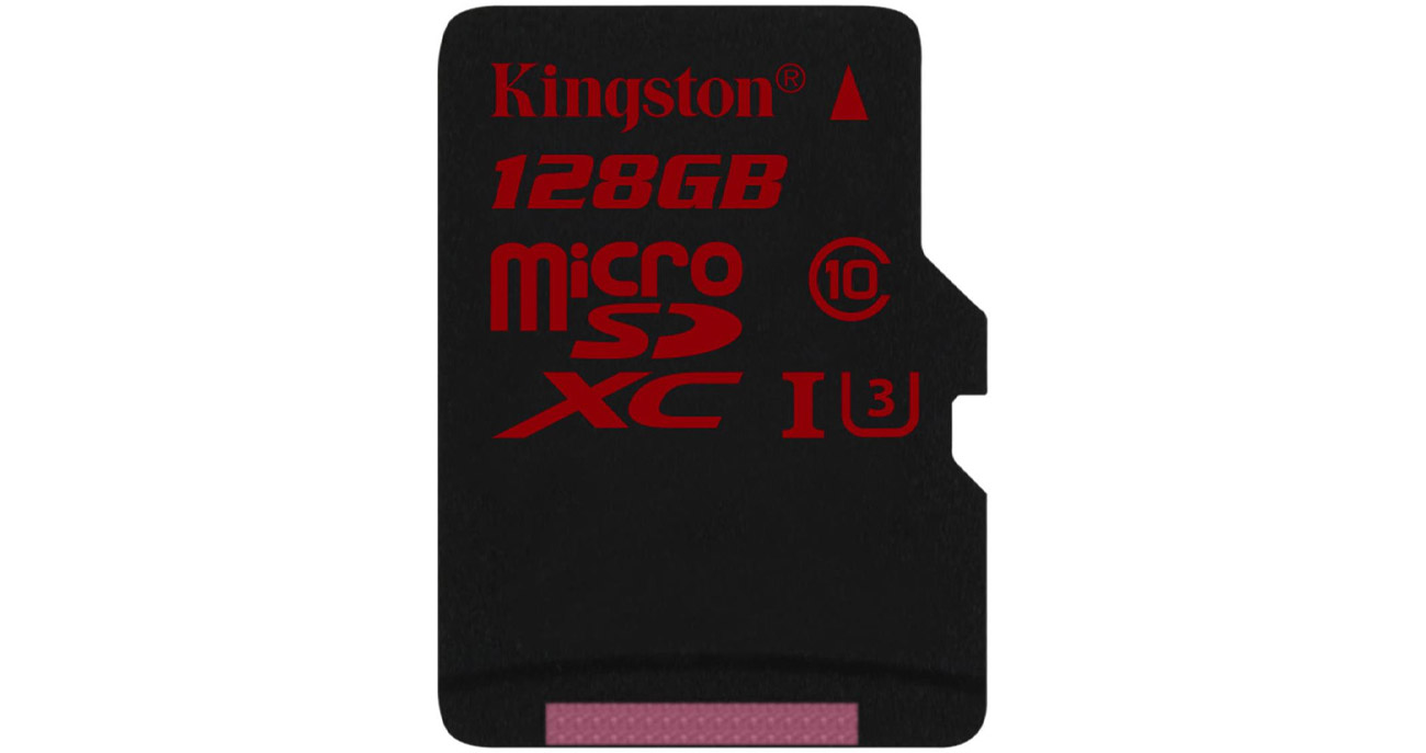 Kingston 128GB microSDXC UHS-I U3 nowoczesny interfejs
