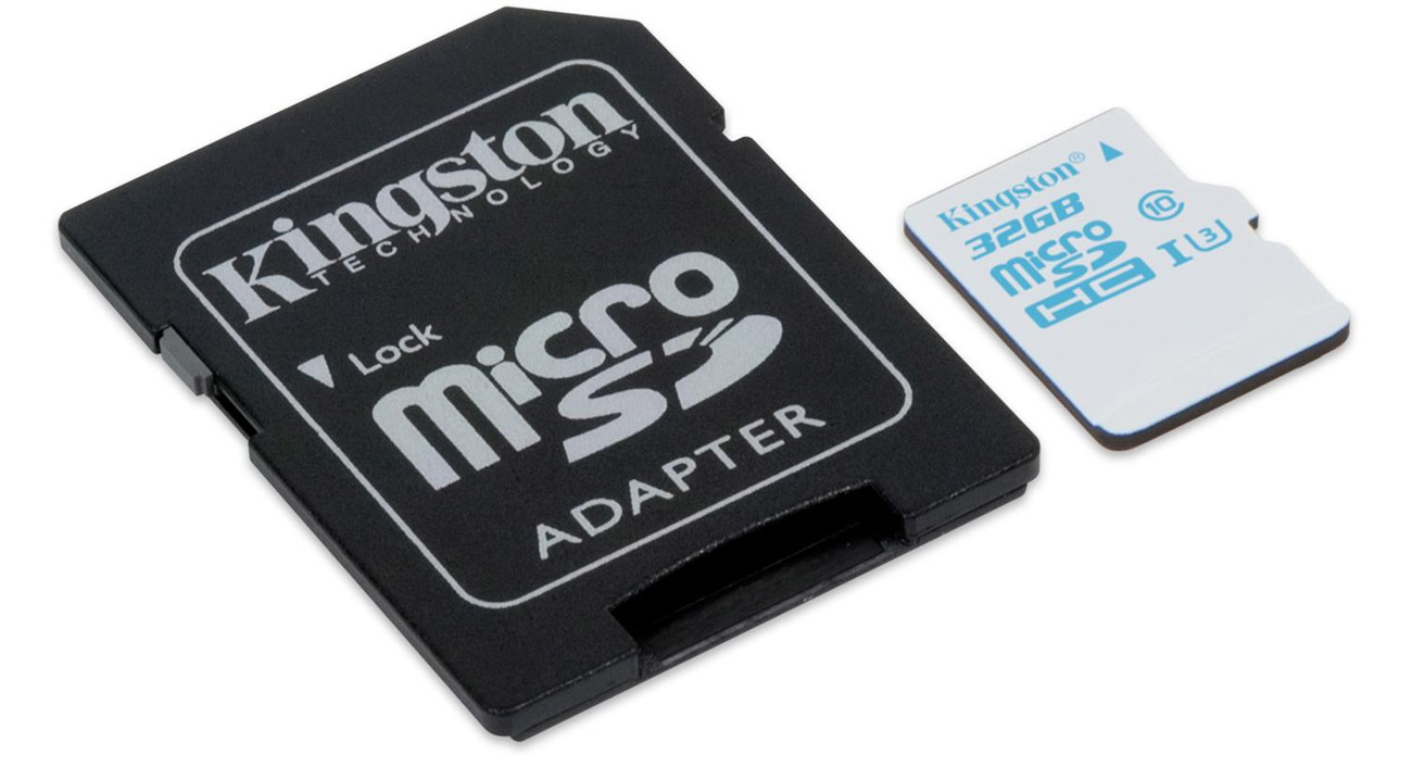 Kingston 32GB microSDHC UHS-I U3 duza predkosc odczytu/zapisu