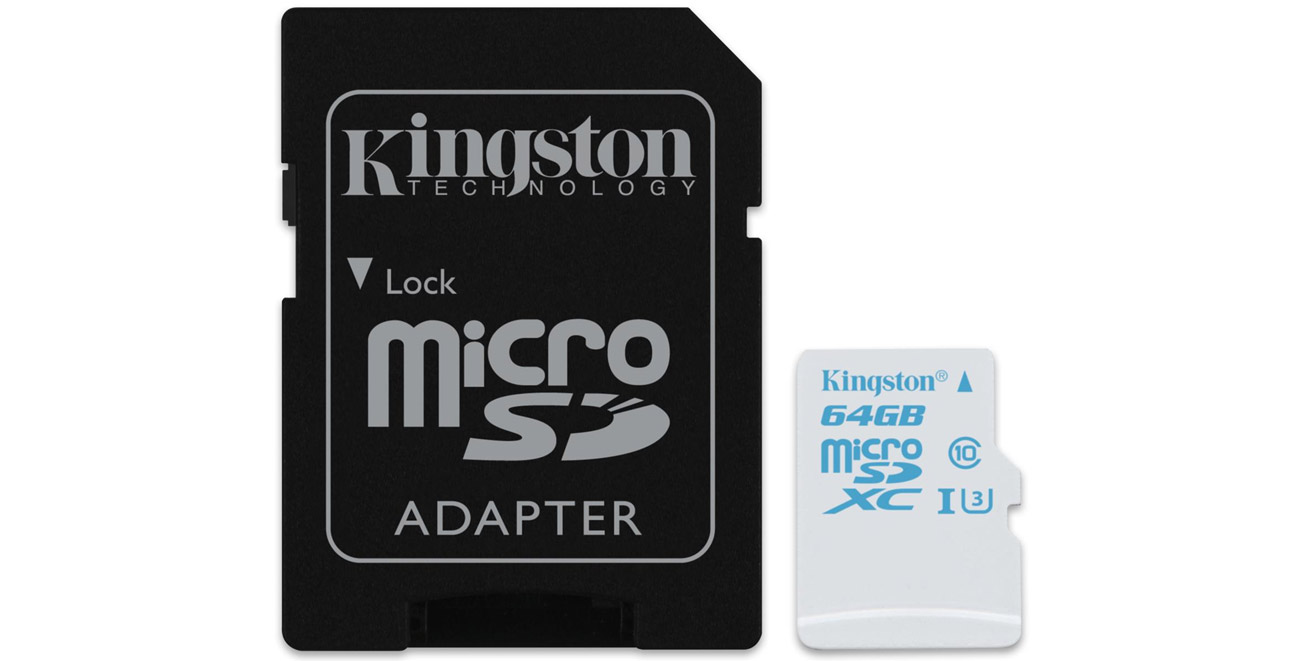 Kingston 64GB microSDHC UHS-I U3 duza predkosc odczytu/zapisu
