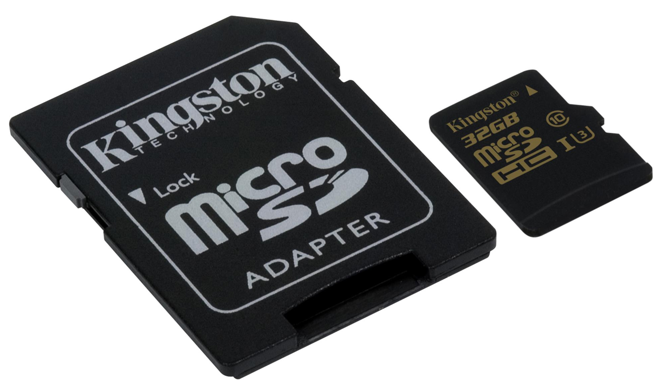 32GB microSDHC UHS-I U3 zapis 45MB/s odczyt 90MB/s