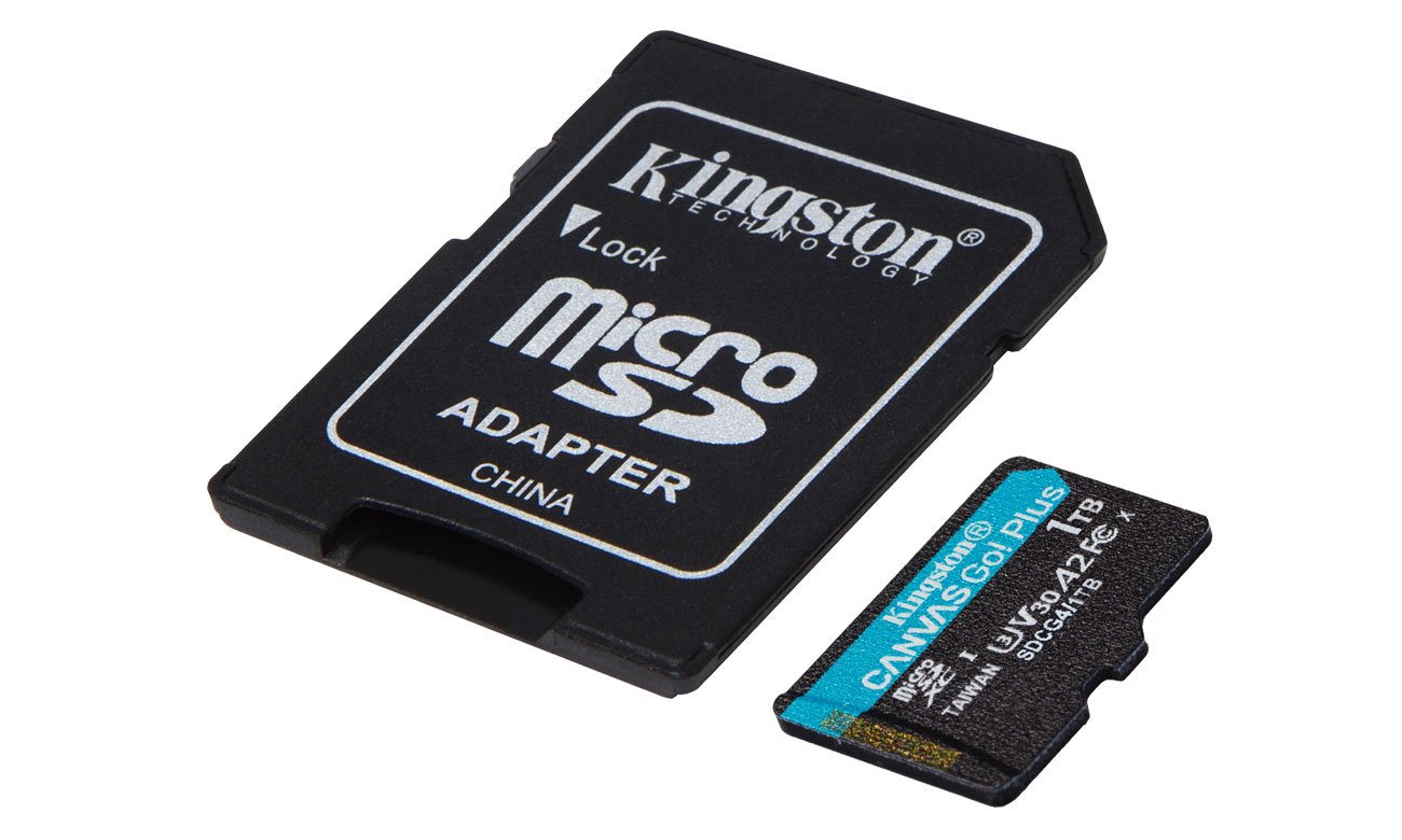 Kingston 1TB microSDXC Canvas Go! Plus Gen4 200MB/s A2 U3 V30