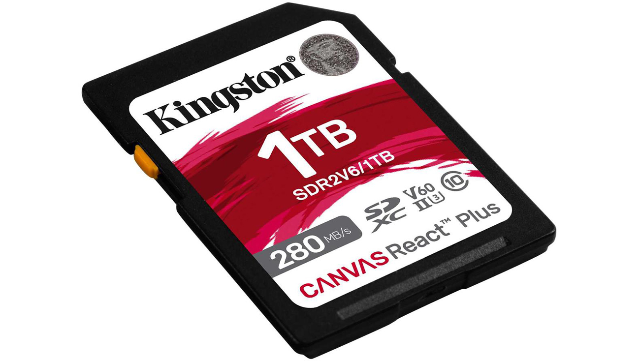 Kingston 1 TB SDXC Canvas React Plus UHS-II V60 4K Speicherkarte