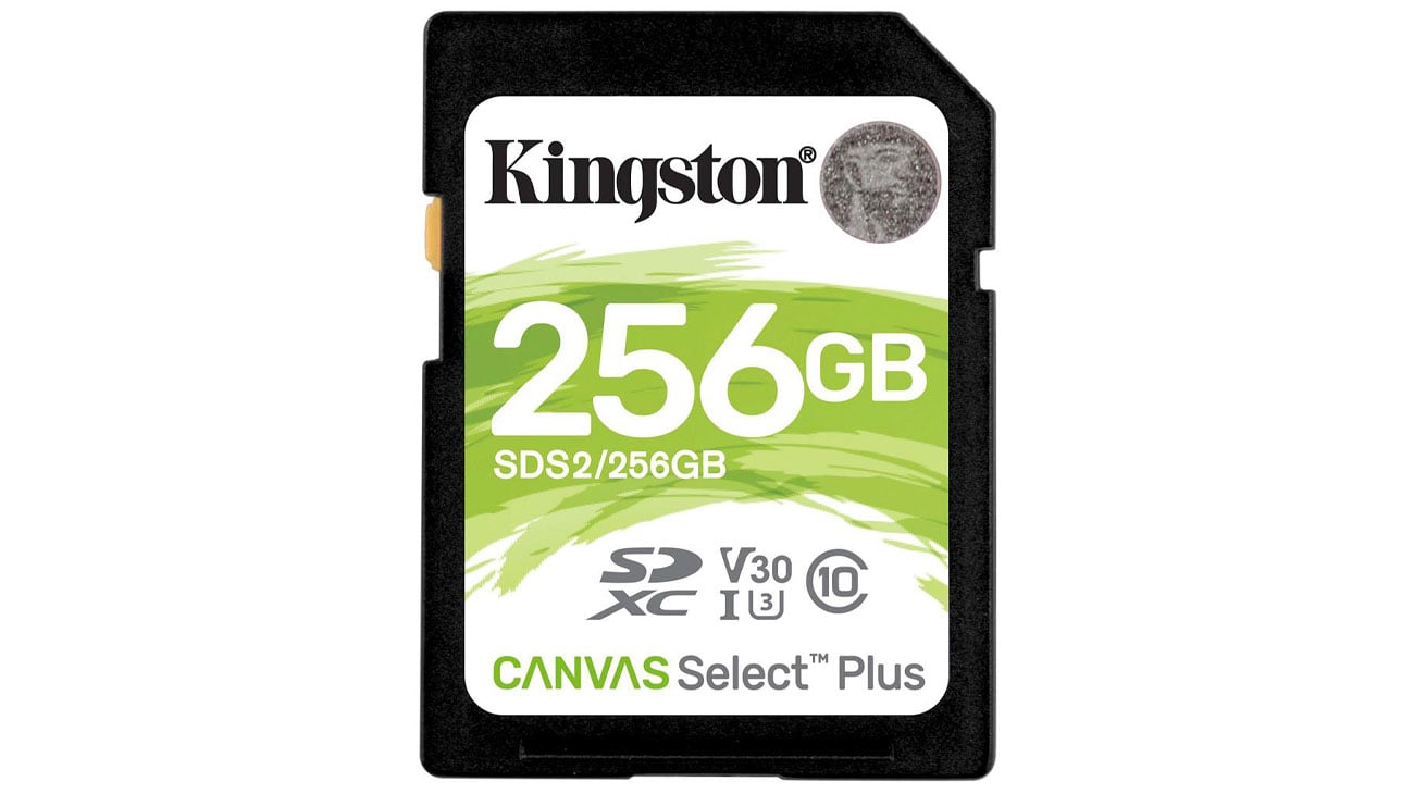Karta pamięci Kingston Canvas Select Plus 256 GB