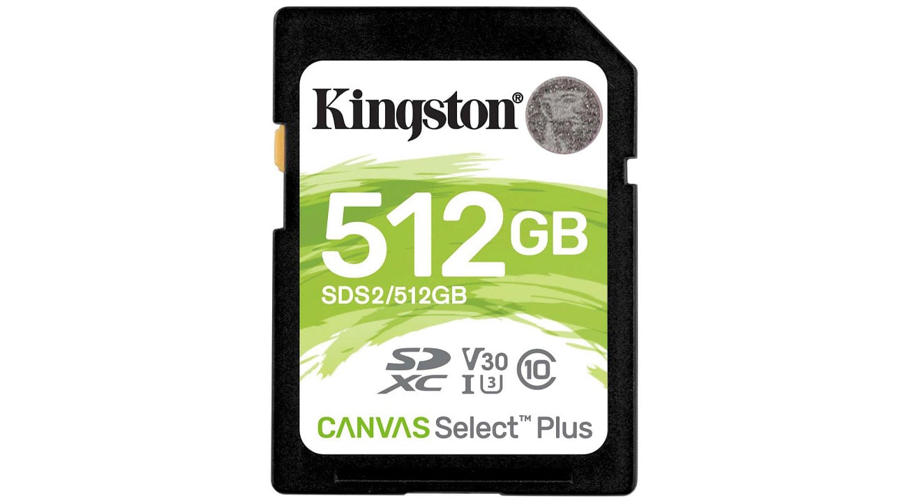 Karta pamięci Kingston Canvas Select Plus 512 GB