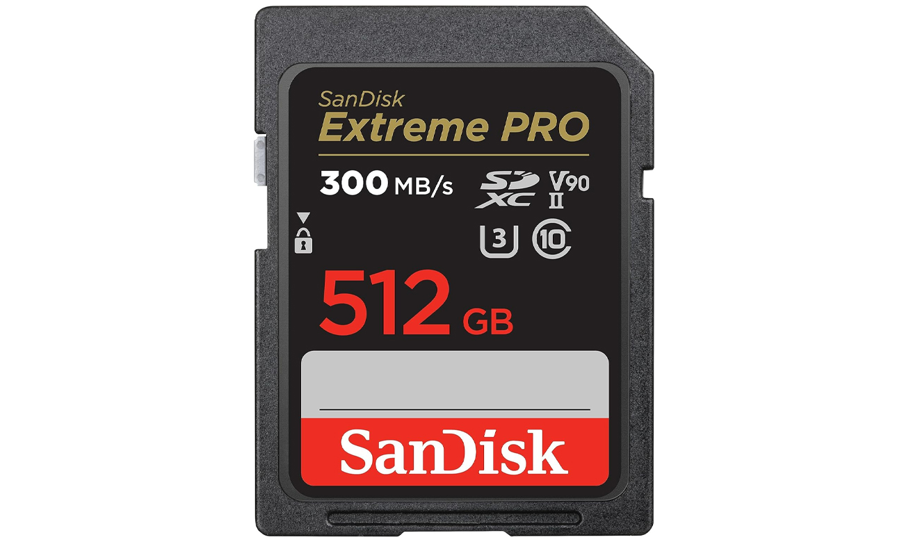 SanDisk 256GB SDXC Extreme Pro 300MB/s UHS-II V90