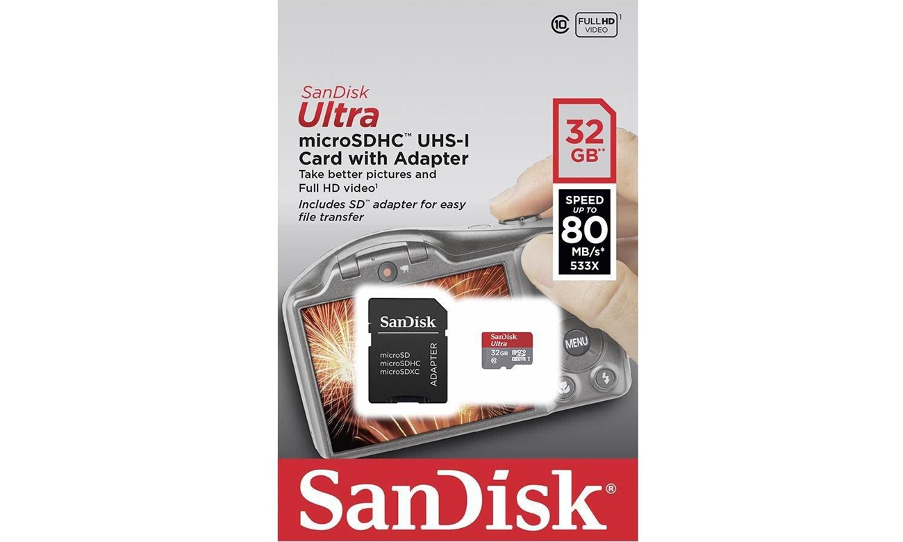 SanDisk Ultra microSDHC 32GB
