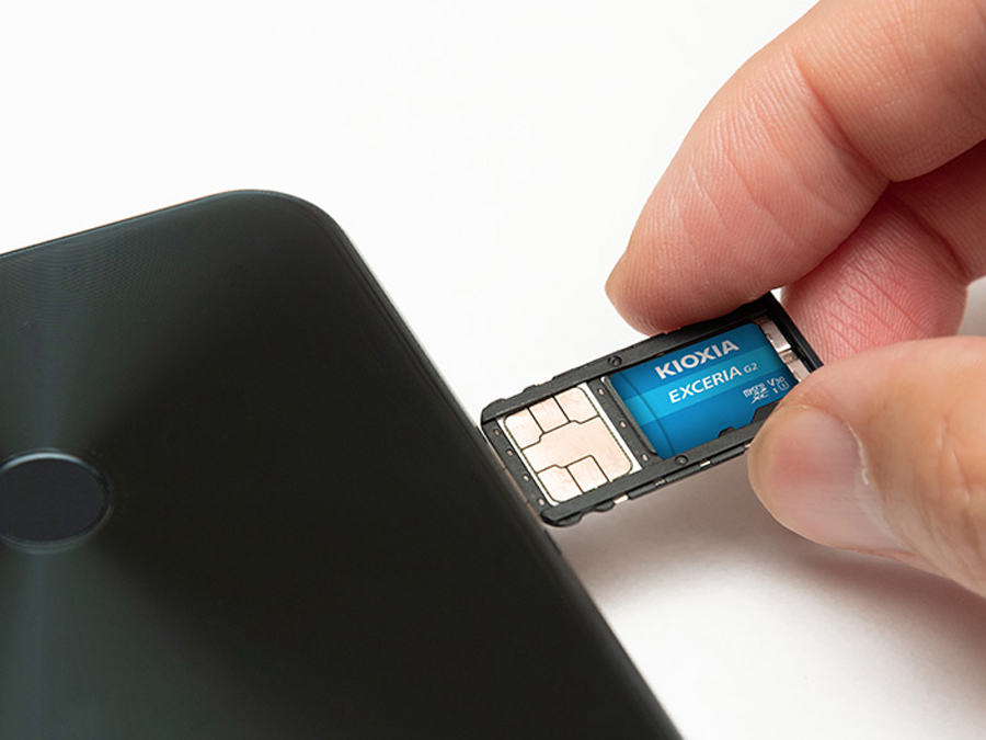 KIOXIA 256GB microSDXC Exceria gen 2 C10 UHS-I U3 V30