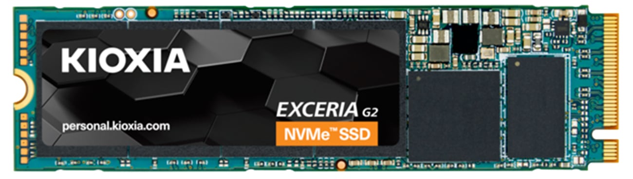 Dysk SSD M.2 KIOXIA PCIe NVMe EXCERIA G2 2 TB - Widok od przodu