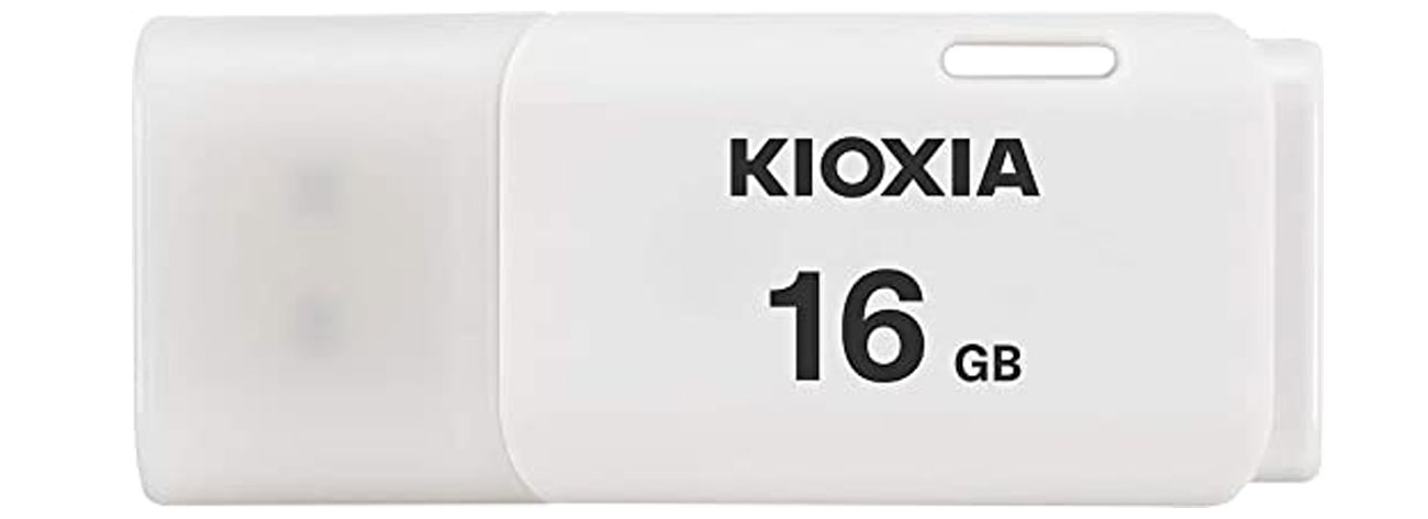 Pendrive KIOXIA 16GB Hayabusa U202 USB 2.0 biały