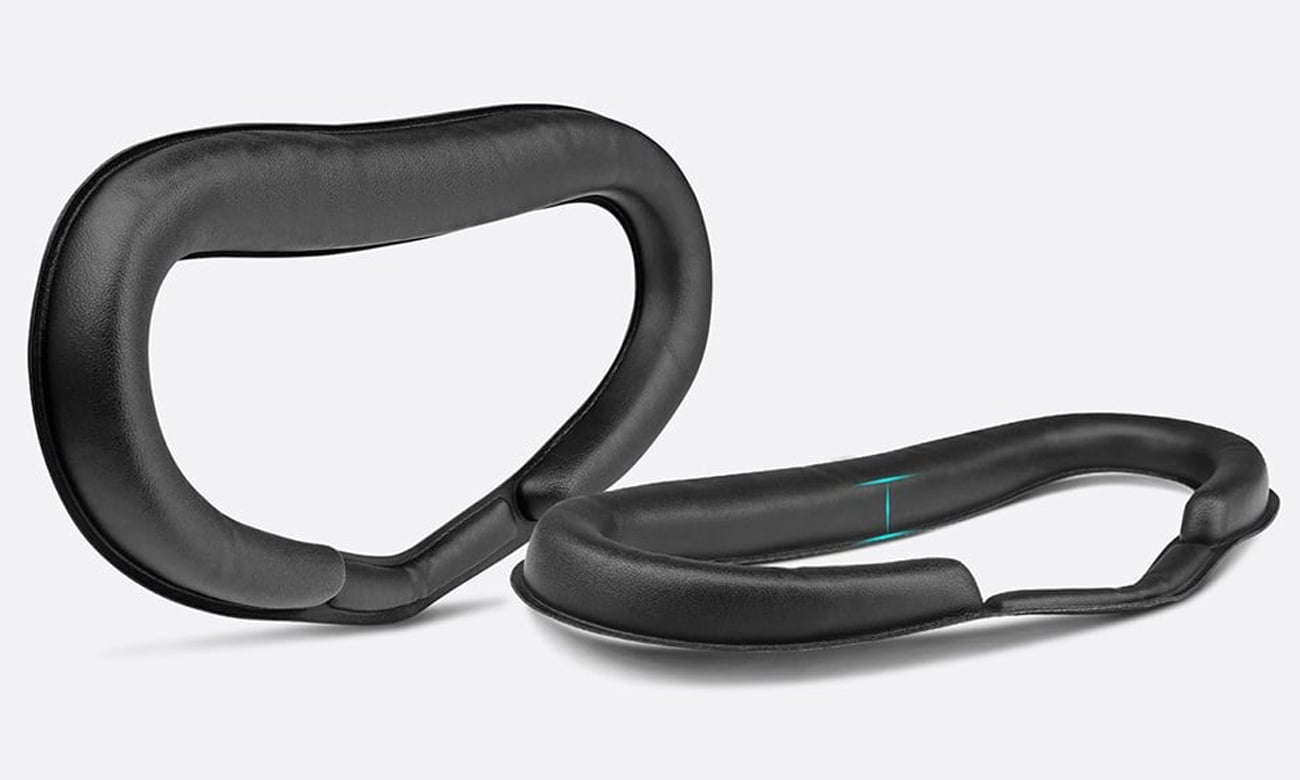 Interfejs twarzy KIWI design V3 do Meta Quest 3 (2 sztuki) - Grafika z tłem