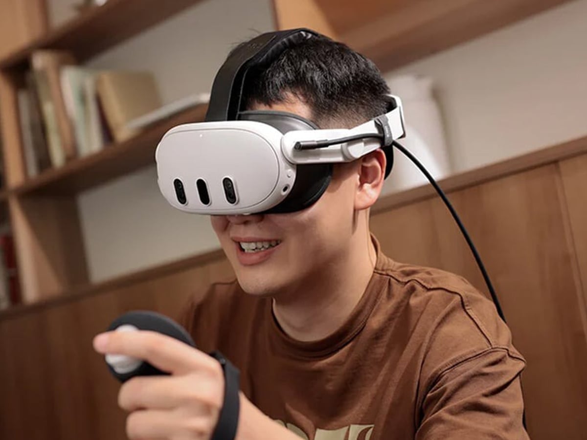 Kabel KIWI Design do gogli VR do Meta Quest 1/2/3/3s/Pico 4/Apple Vision Pro 5m - Grafika lifestyle