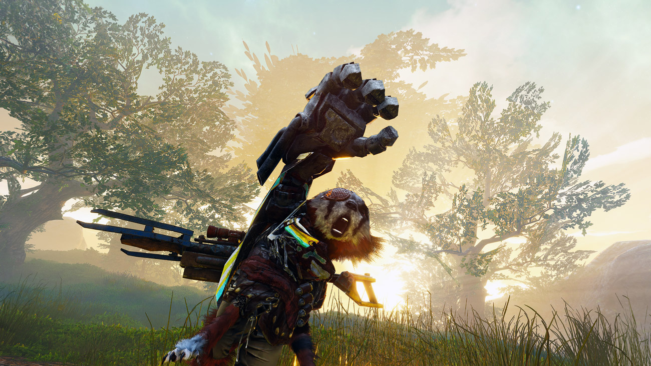 Zrzut ekranu z gry Biomutant