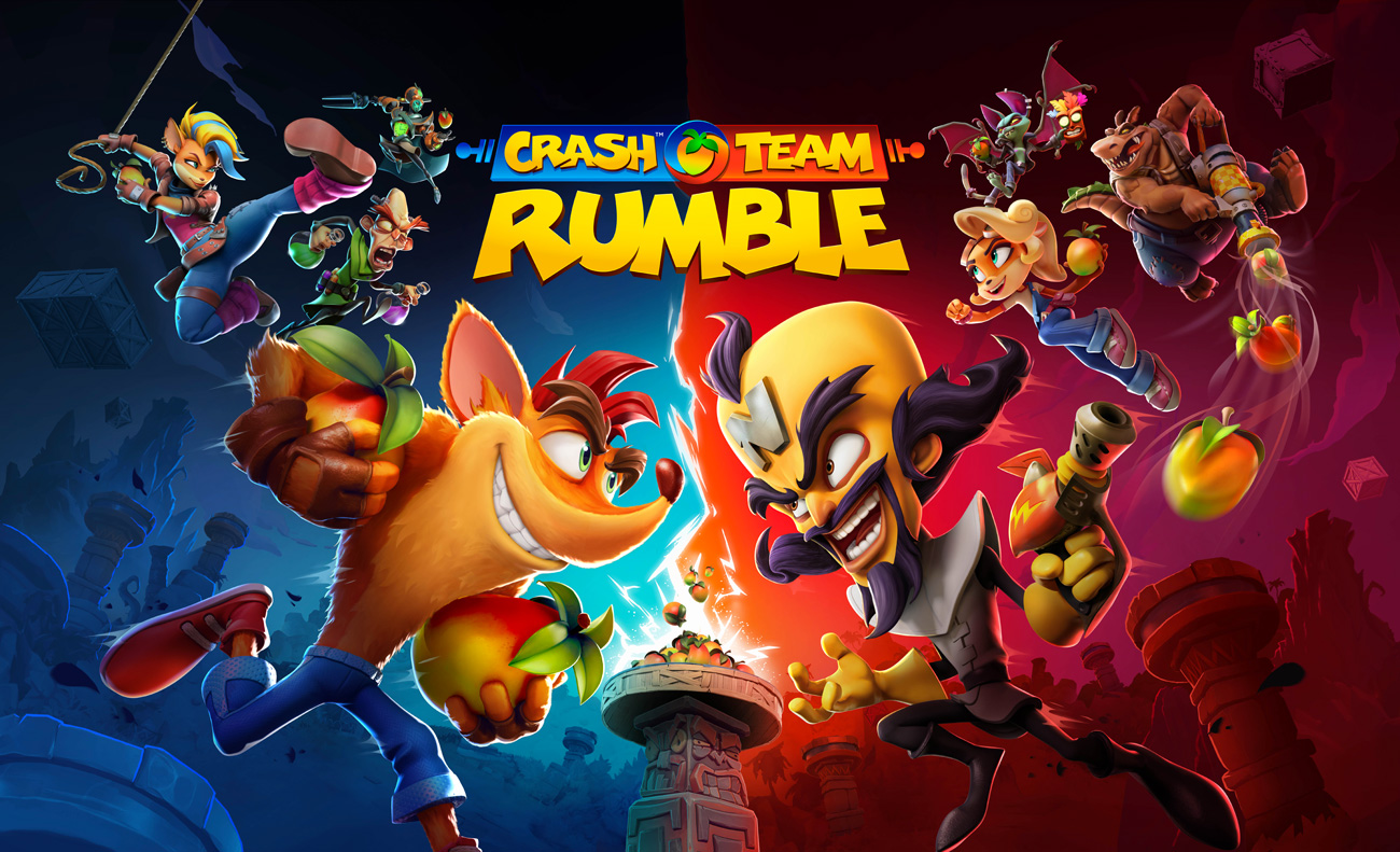 Grafika key art z gry Crash Team Rumble