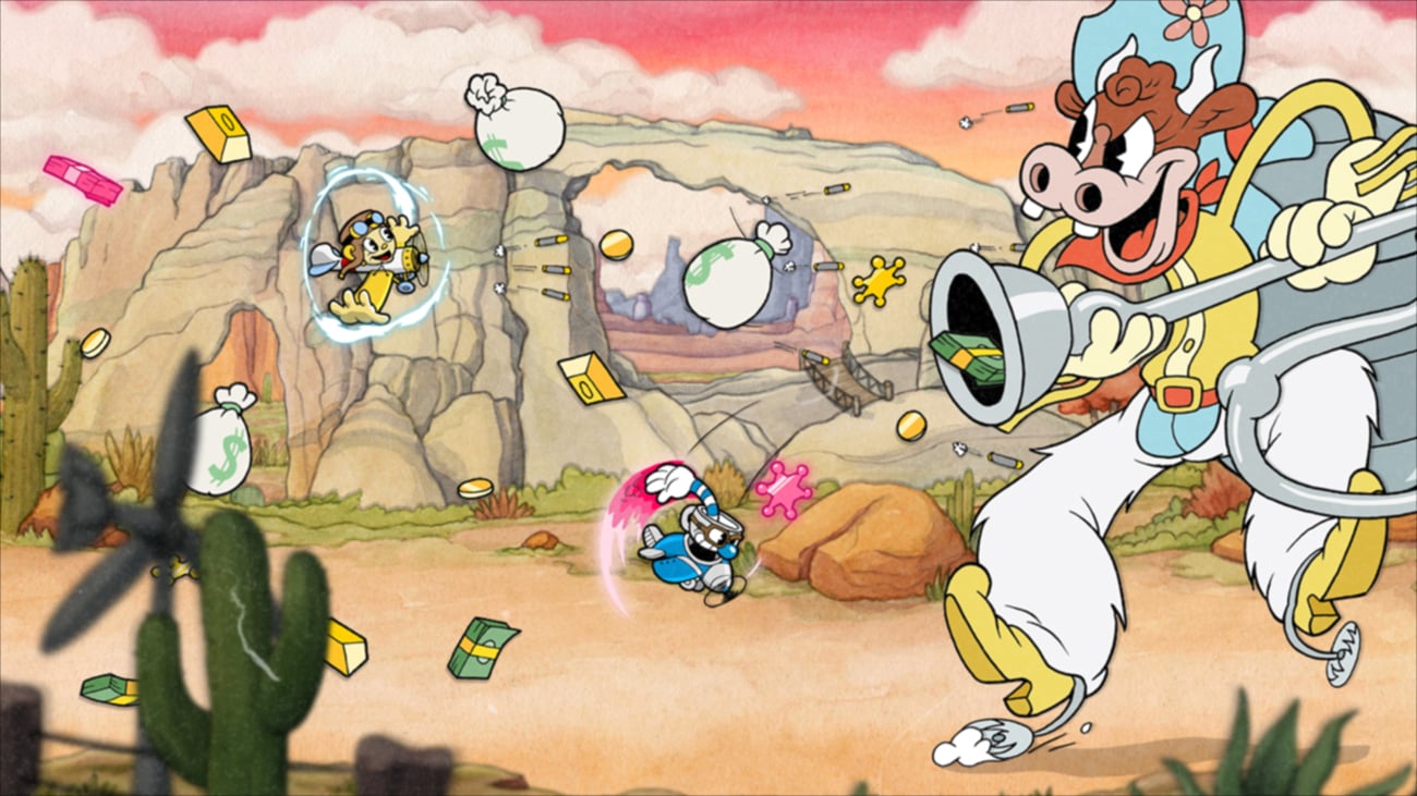 Zrzut ekranu screenshot z gry Cuphead Limited Edition