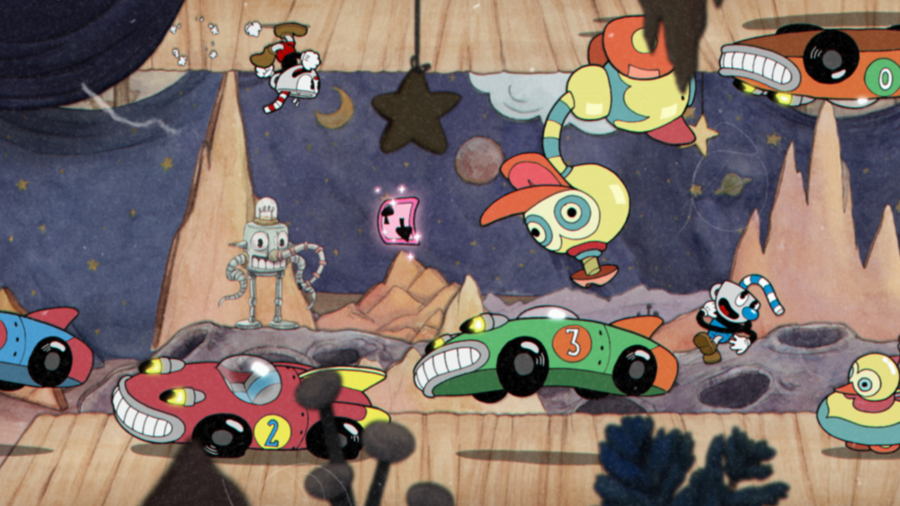 Zrzut ekranu screenshot z gry Cuphead Limited Edition