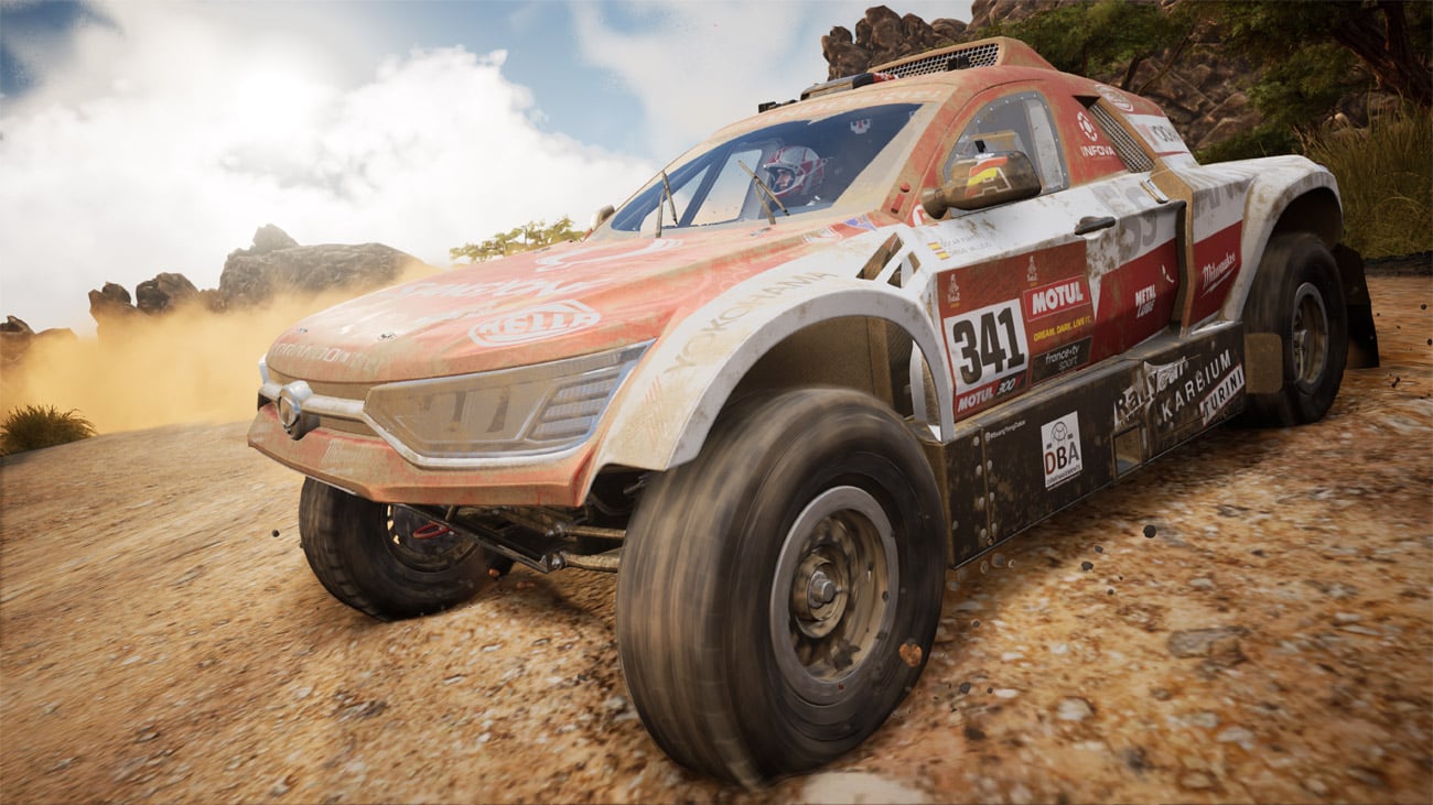 Zrzut ekranu z gry Dakar Desert Rally