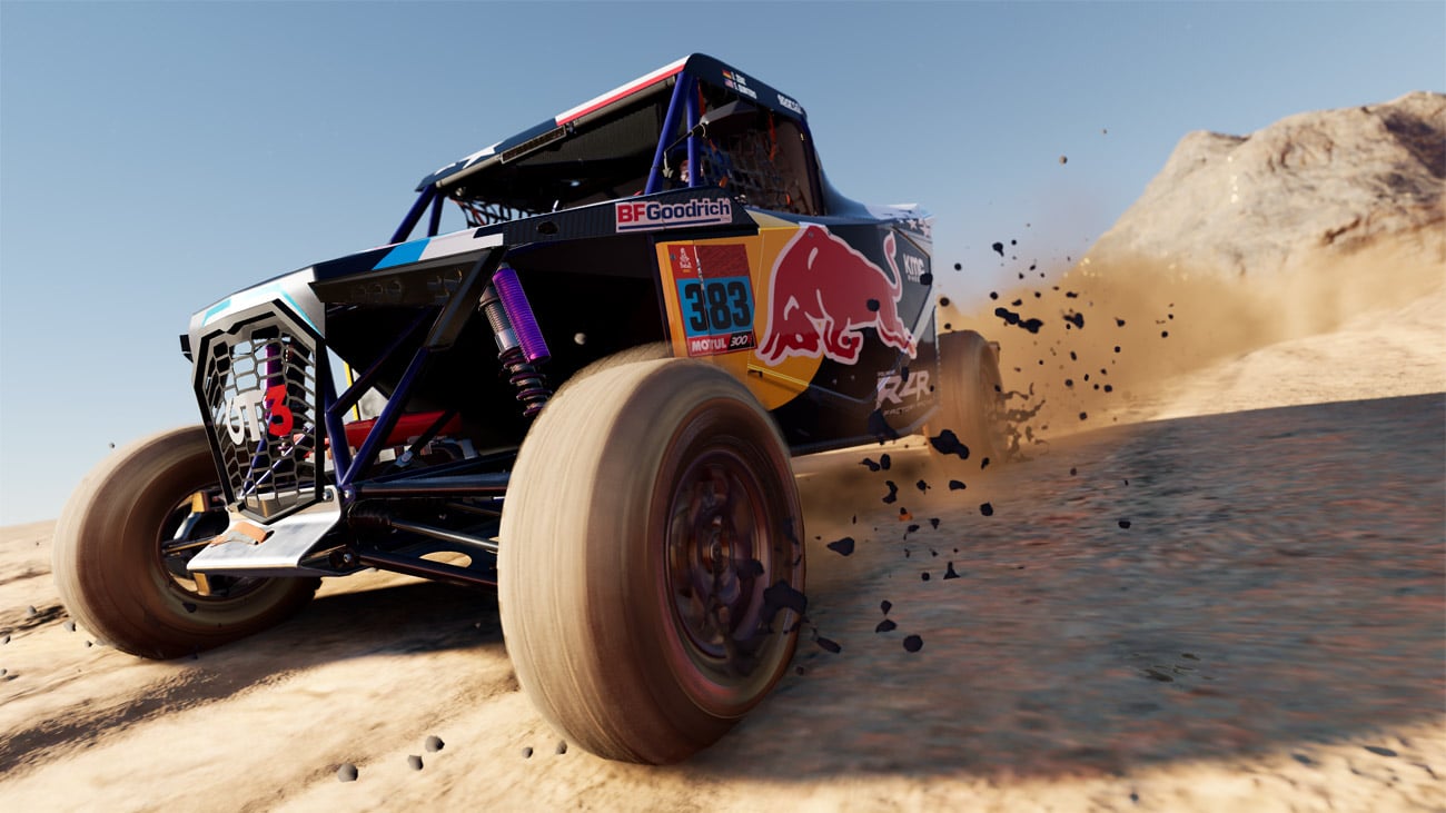 Zrzut ekranu z gry Dakar Desert Rally