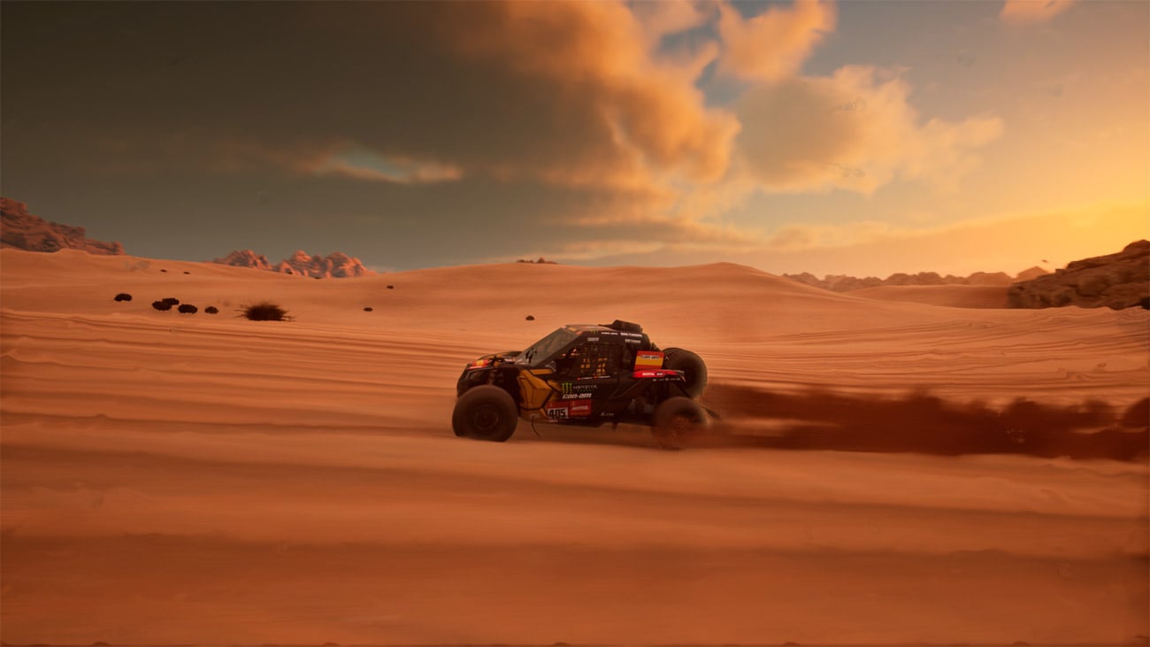 Zrzut ekranu z gry Dakar Desert Rally