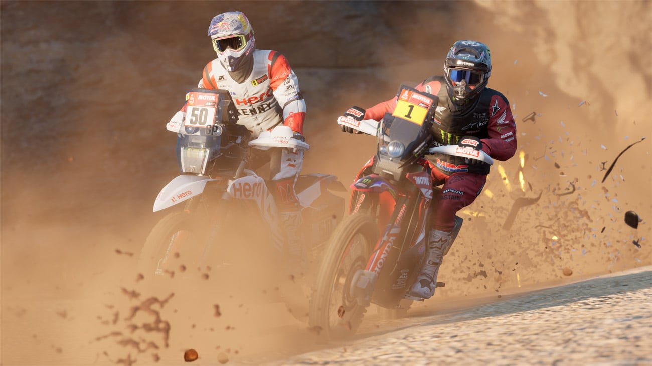 Zrzut ekranu z gry Dakar Desert Rally