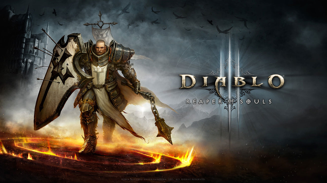 Zestaw Diablo III: Eternal Collection na PlayStation 4 - Diablo III: Reaper of Souls Keyart