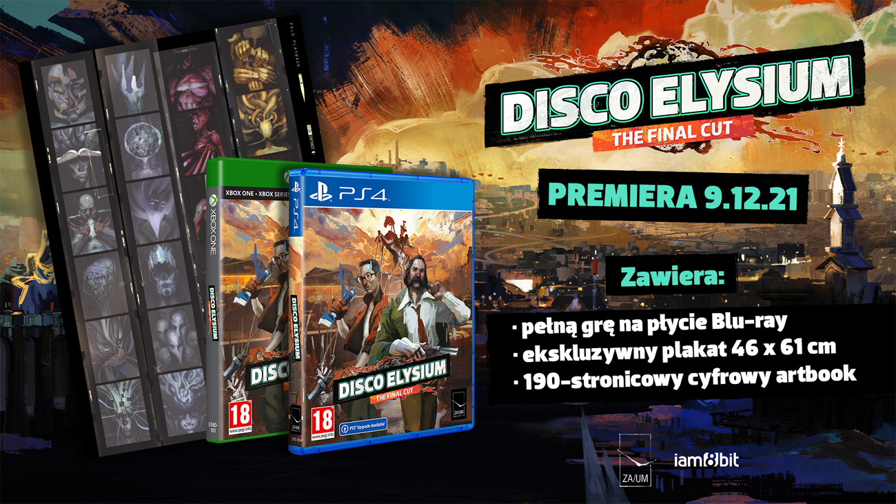 Gra Disco Elysium - The Final Cut na Xbox One i Xbox Series X
