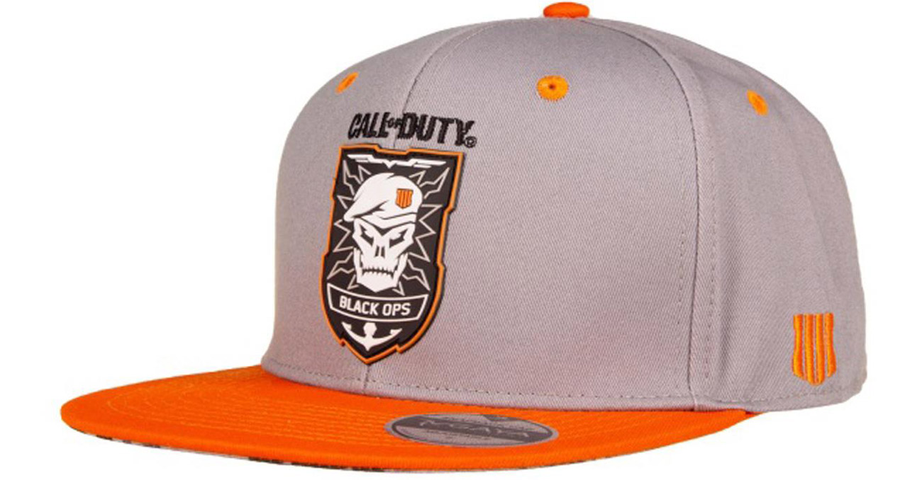 Czapka z daszkiem Call of Duty: Black Ops 4 - Patch Szara