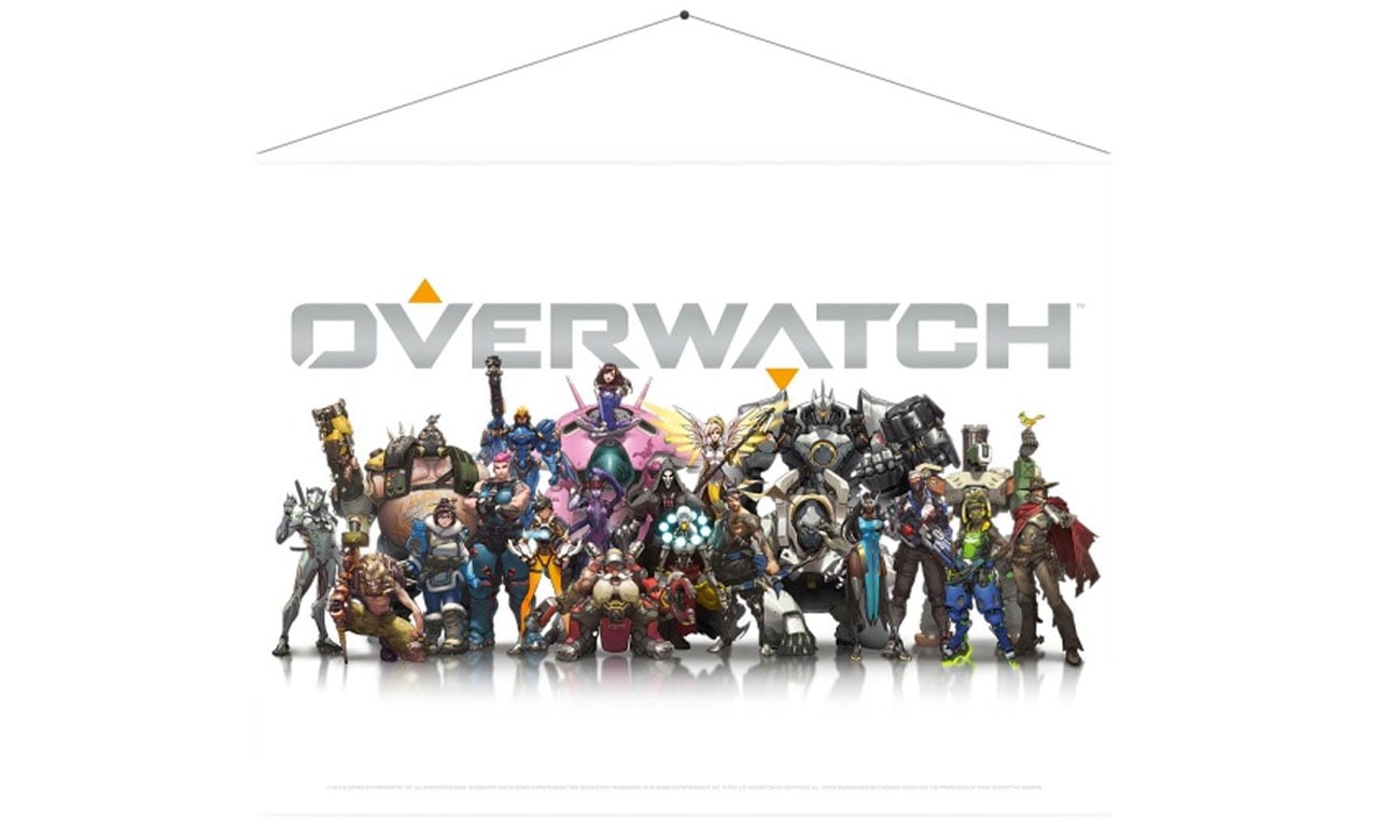 Plakat Overwatch - Heroes