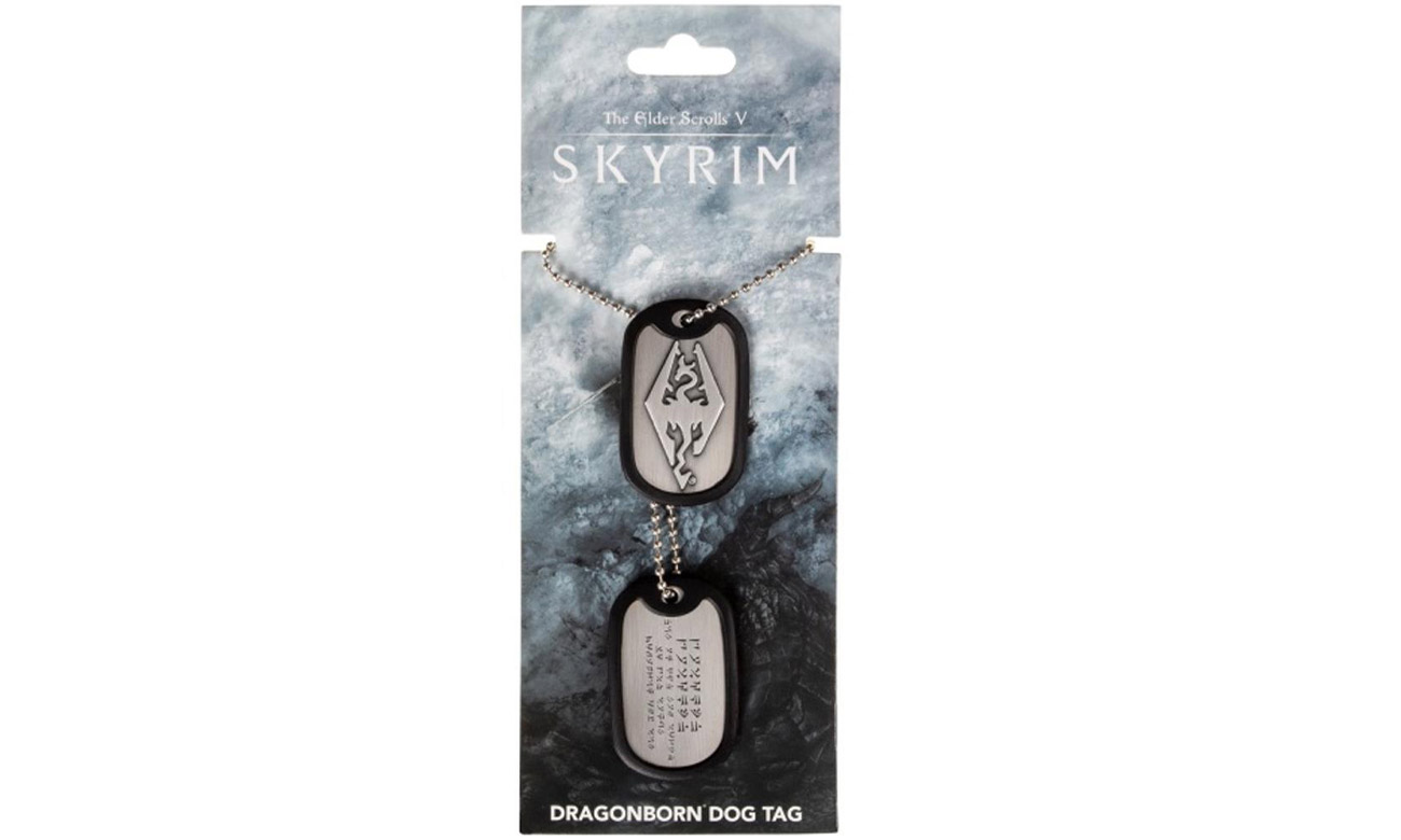 Nieśmiertelnik Skyrim - Dovahkiin
