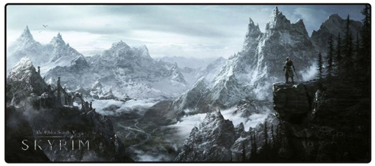 Podkładka pod mysz Skyrim - Valley