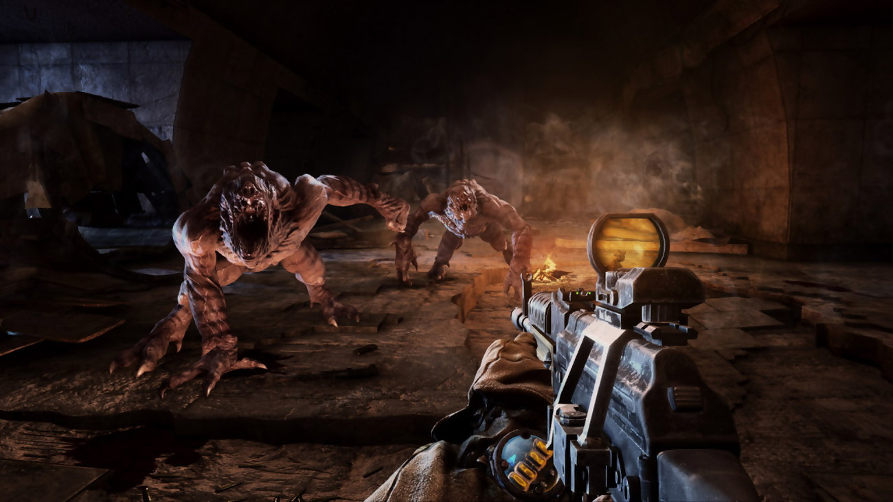 Metro: Redux na PlayStation 4 - Zrzut ekranu