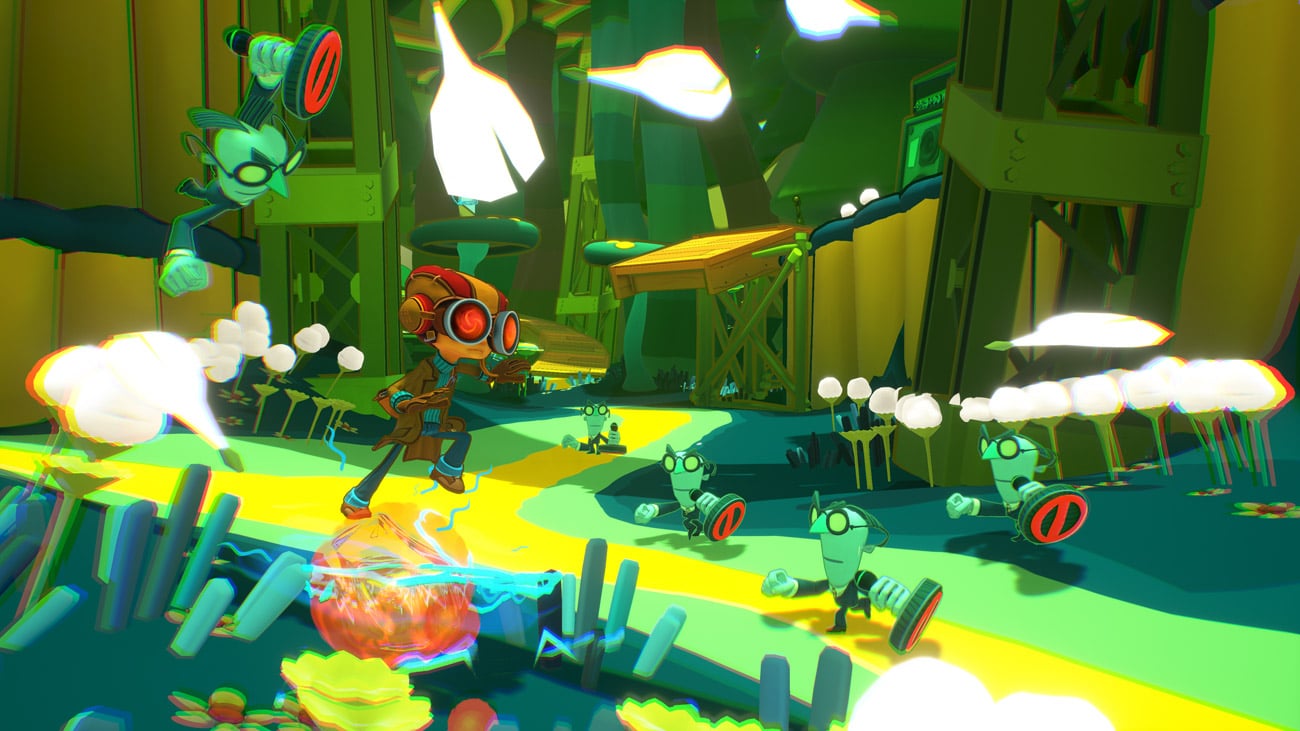 Zrzut ekranu z gry Psychonauts 2