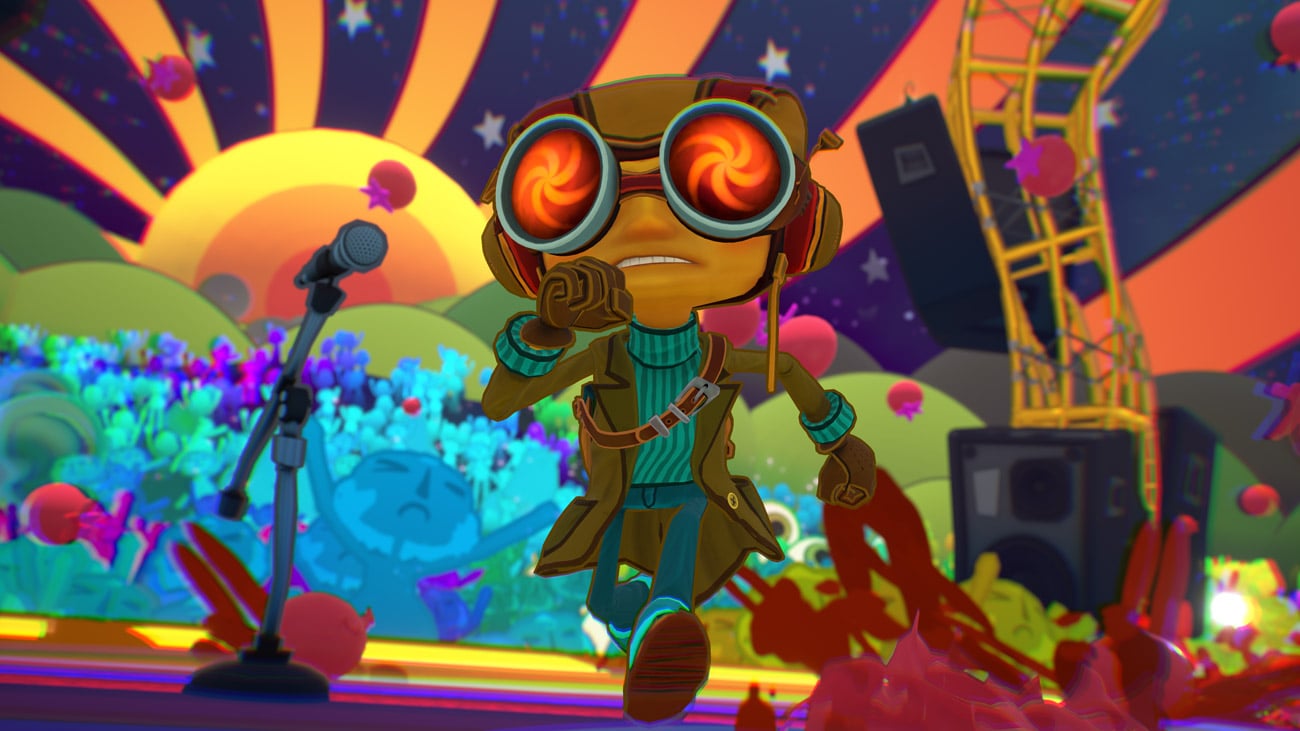 Zrzut ekranu z gry Psychonauts 2