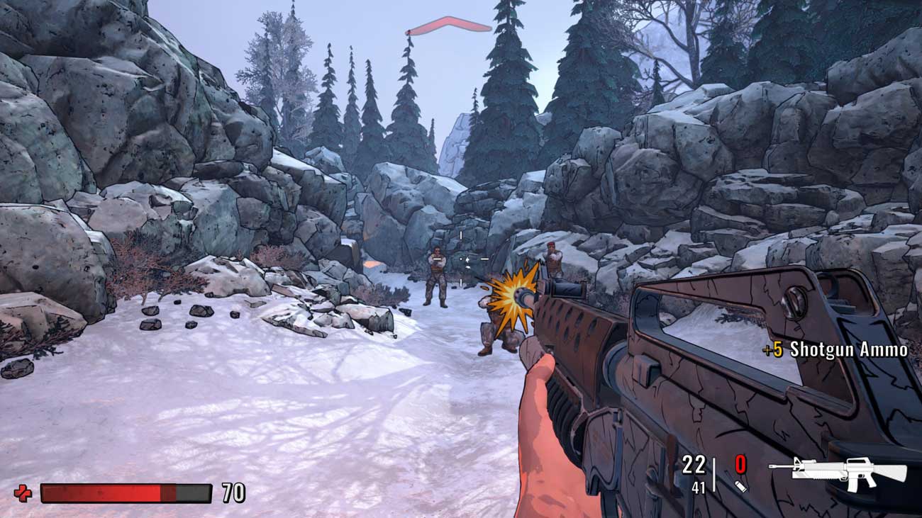 Zrzut ekranu z gry XIII