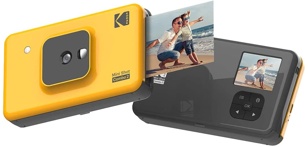 Kodak Mini Shot Combo 2 widok z pboku