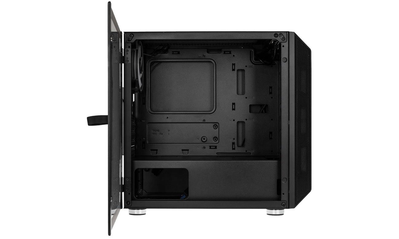 Kolink Citadel Mesh RGB z otwartym panelem szklanym
