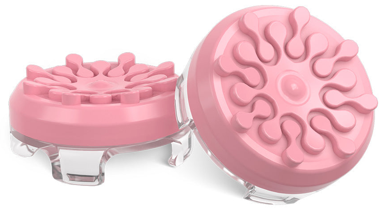 Nakładki KontrolFreek Splash Pastel Pink dla Joy-Con - Widok ogólny