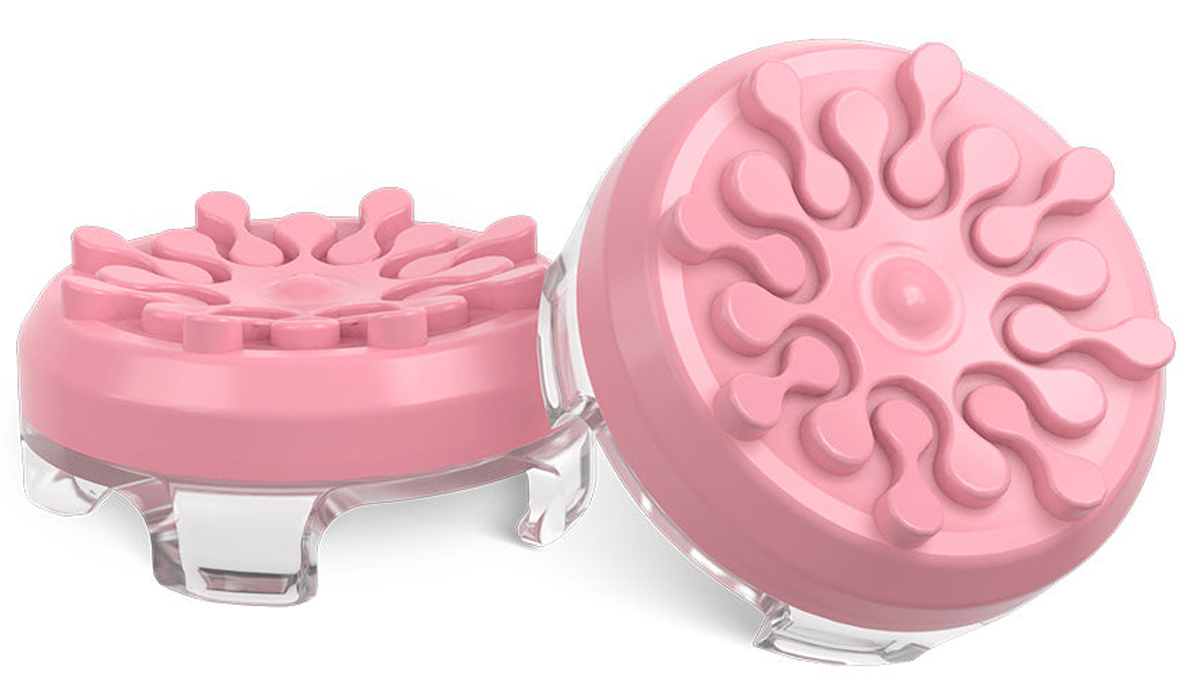 Nakładki KontrolFreek Splash Pastel Pink dla Joy-Con - Widok ogólny