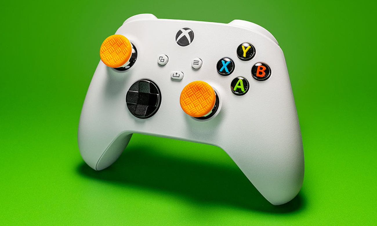 Nakładki na gałki analogowe KontrolFreek Sports Omni Edition Orange Xbox - Grafika z tłem