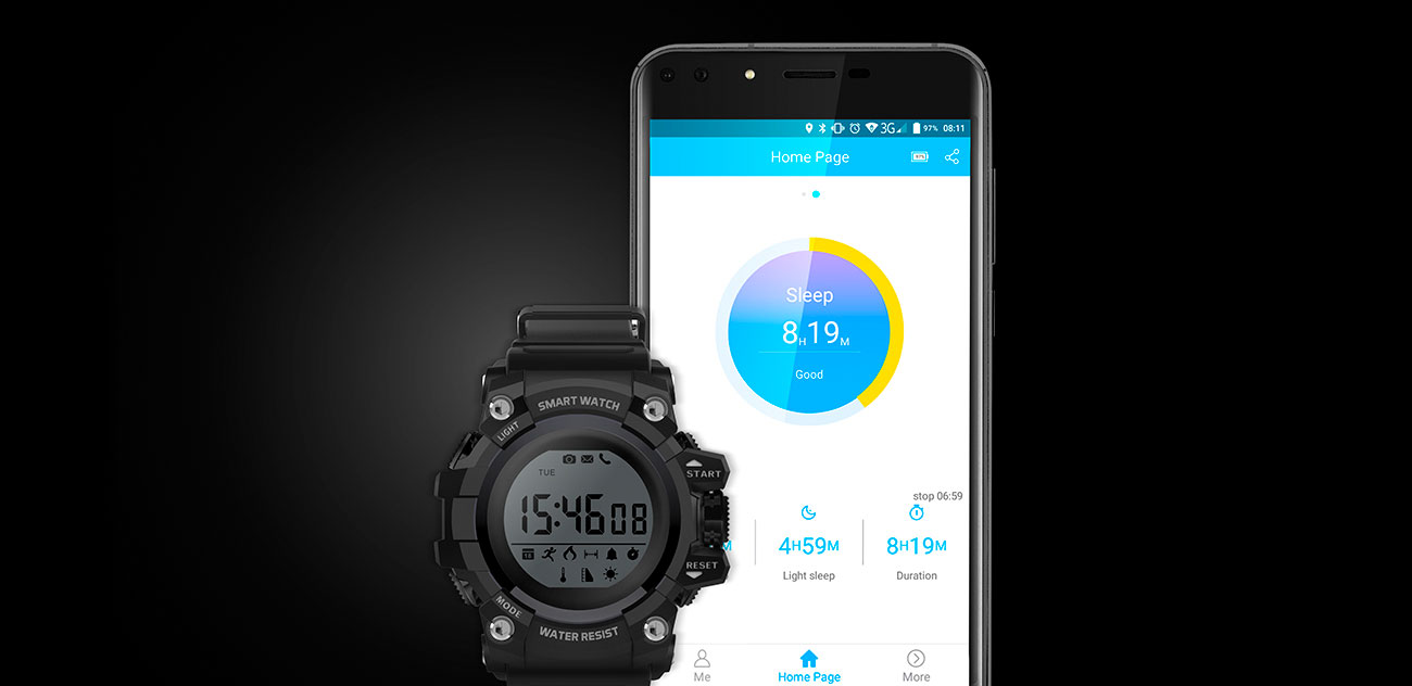 Kruger&Matz Activity 300 aplikacja fundo bracelet