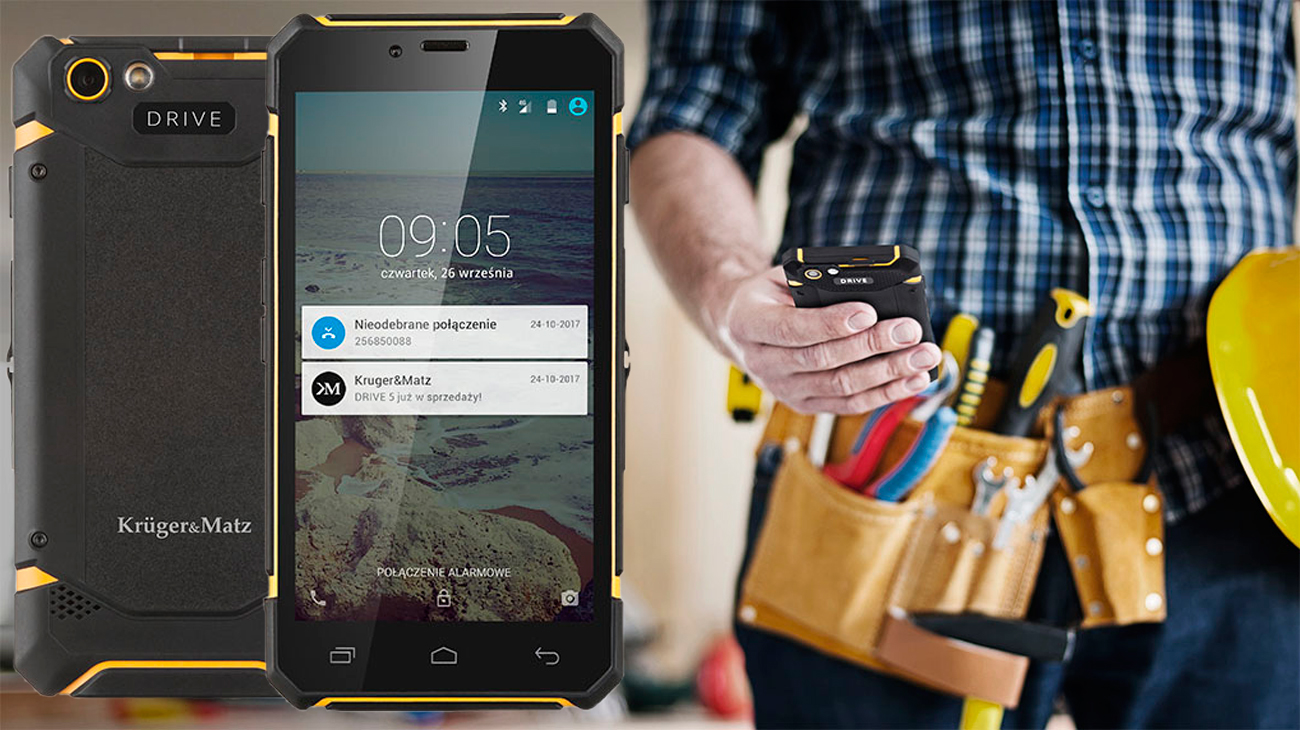 Kruger&Matz DRIVE 5 transmisja LTE GPS