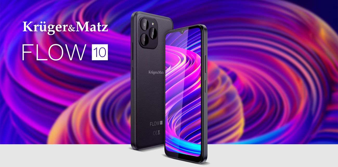 Kruger&Matz FLOW 10 wygląd smartfona