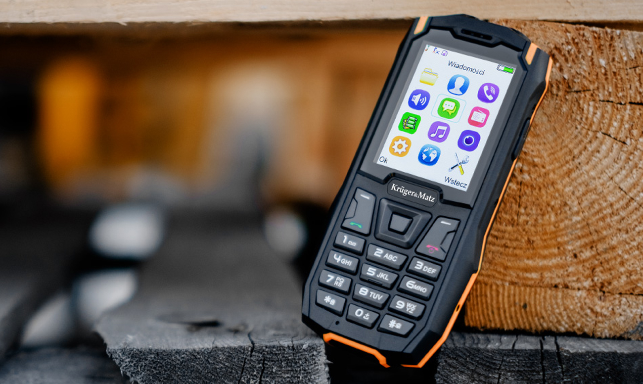 Kruger&Matz IRON 2 telefon do zadań specjalnych