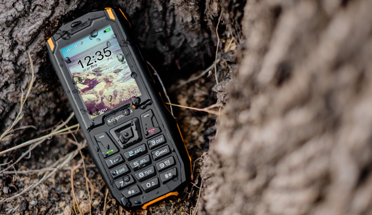 Kruger&Matz IRON 2 wodoszczelność i pyłoszczelność IP68