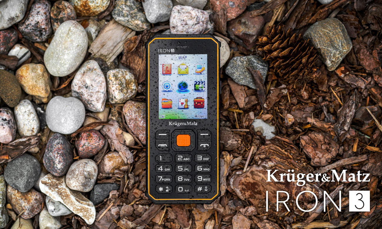 Kruger&Matz Iron 3 telefon