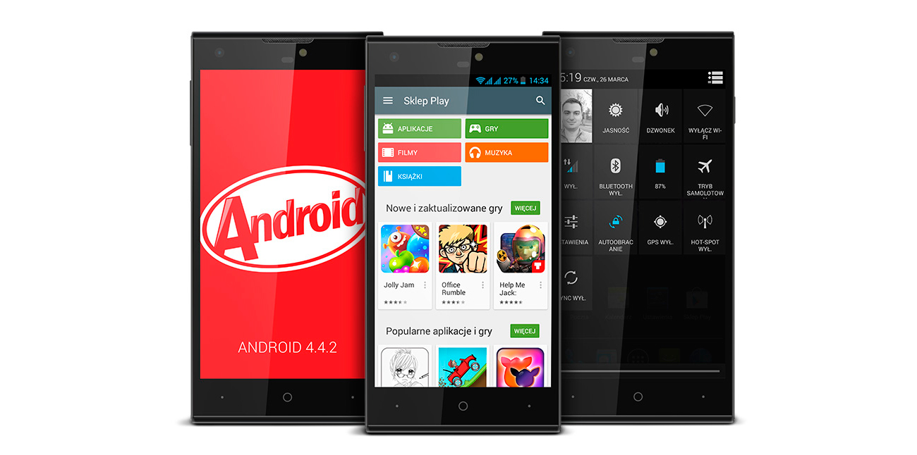 Kruger&Matz LIVE 2 ekran 5'' HD