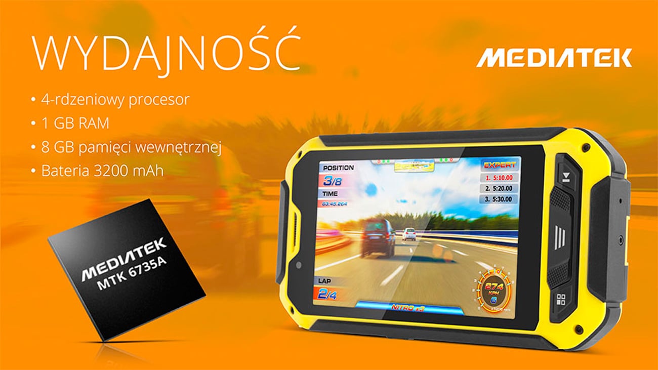 Kruger&Matz Drive 5 mini czterordzeniowy procesor