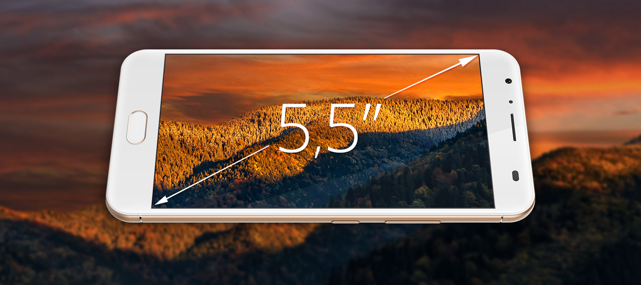 Kruger&Matz LIVE 5+ ekran 5.5'' full HD IPS