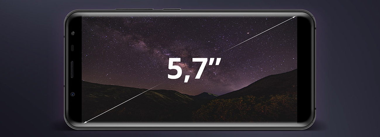 Kruger&Matz LIVE 6+ ekran bezramkowy