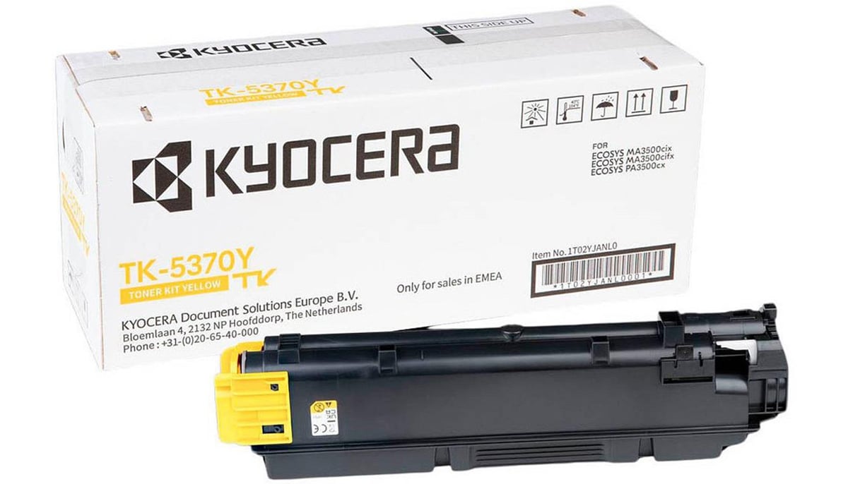 Toner do drukarki TK-5370Y yellow 5000 str.